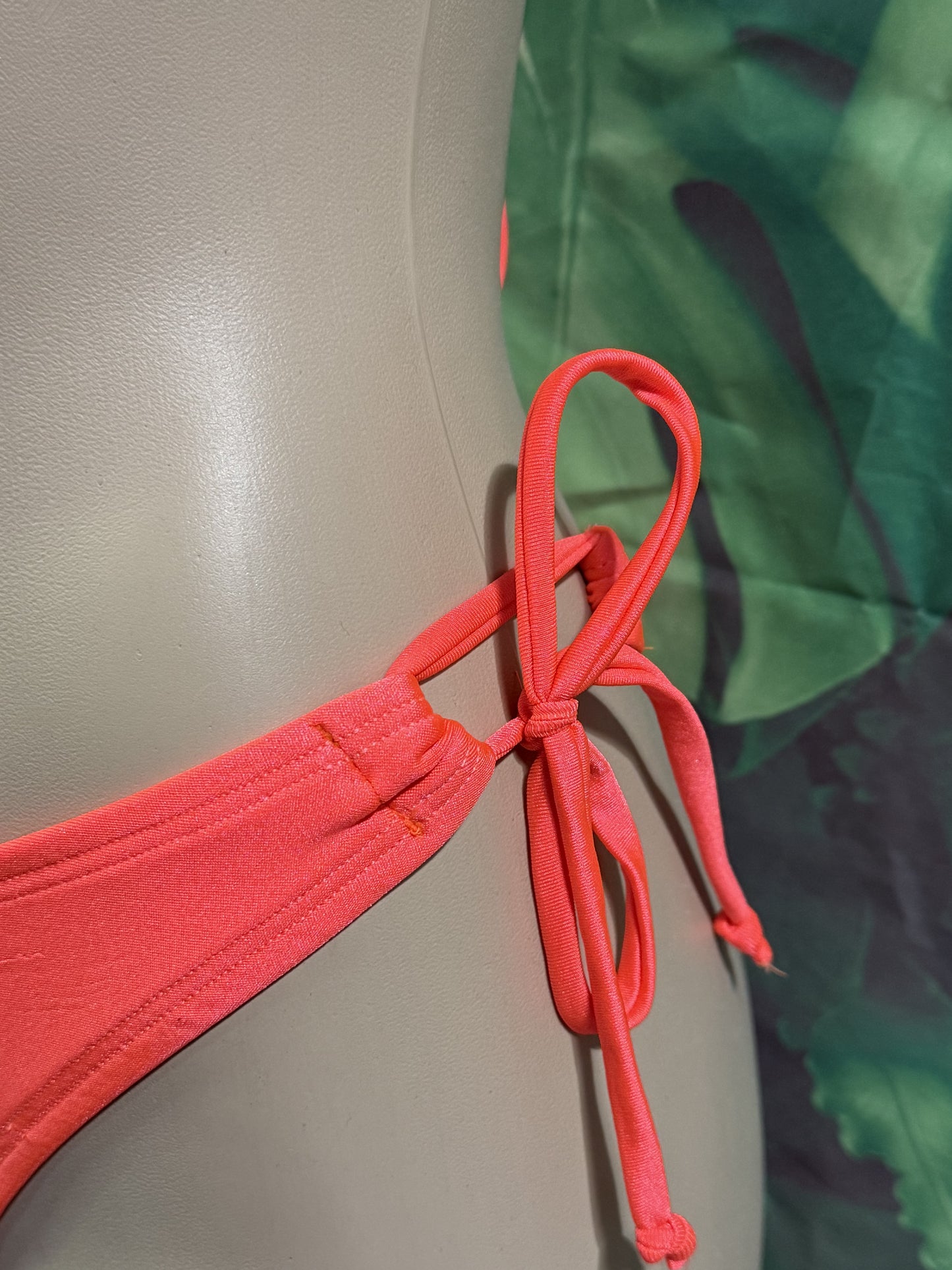 Thong Bottoms To Tie Goddess Tangerine
