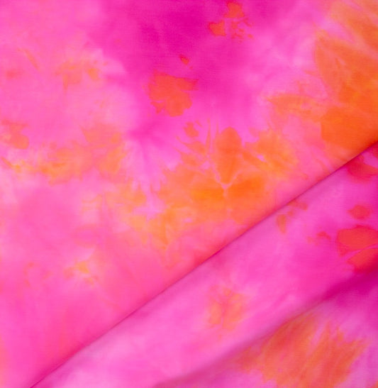 Cheeky Mama Bottoms Neon Pink Orange Tie Dye