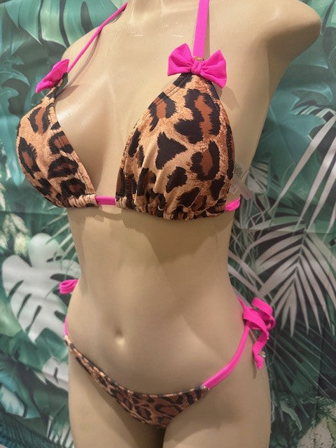 Tulum Thong Bottoms To Tie Wildcat! with bow