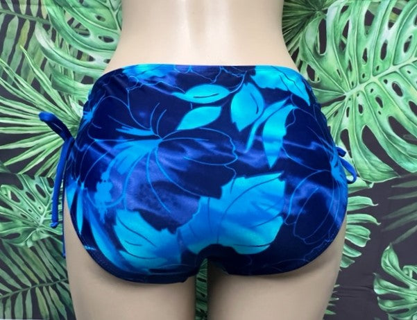 Lolita Double String Top Blue Hawaii