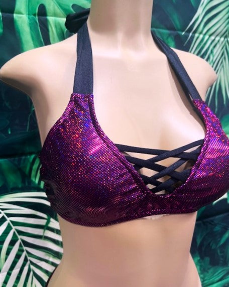 Britney Halter Raspberry  Hologram