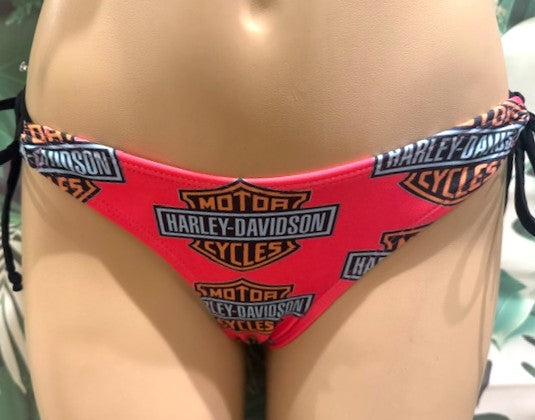 Cabo Tie Side Bottoms HARLEY PINK