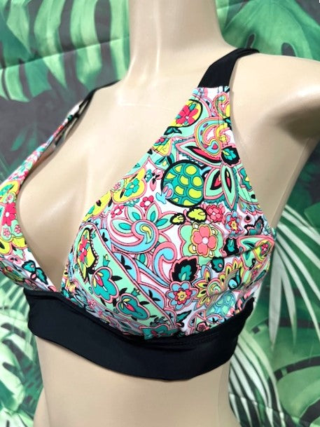 Diva Halter Bikini Top Secret Garden