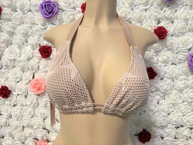 SALE Lola Double String Bikini Top Nude Star Net