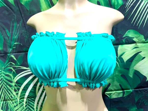 Ella Reversible Ruffle Top Light Mint