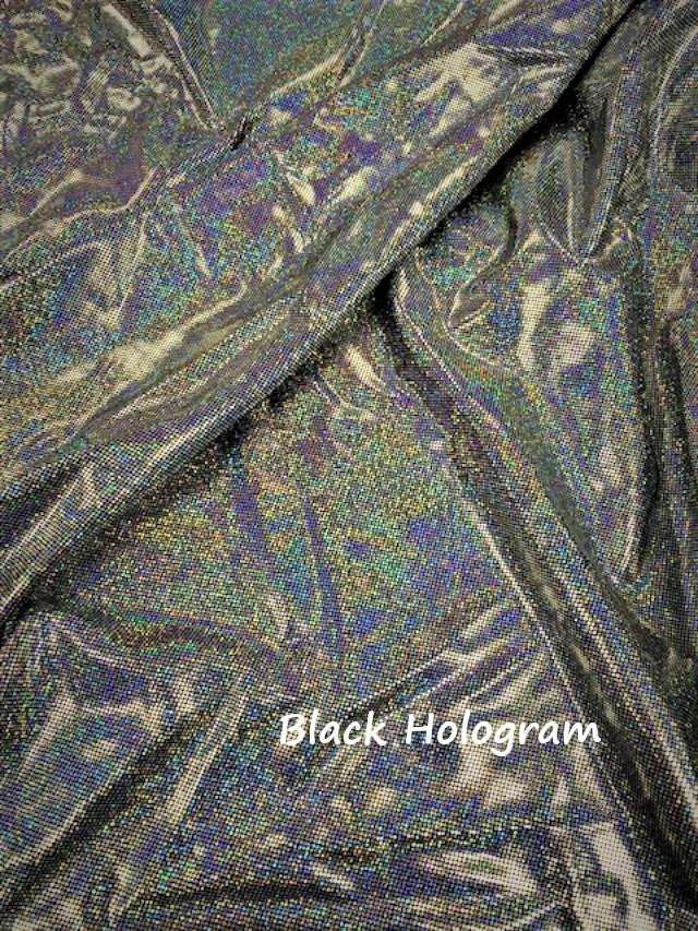 SALE Cabo Tie Side Bottoms Black Rainbow Glitter Hologram