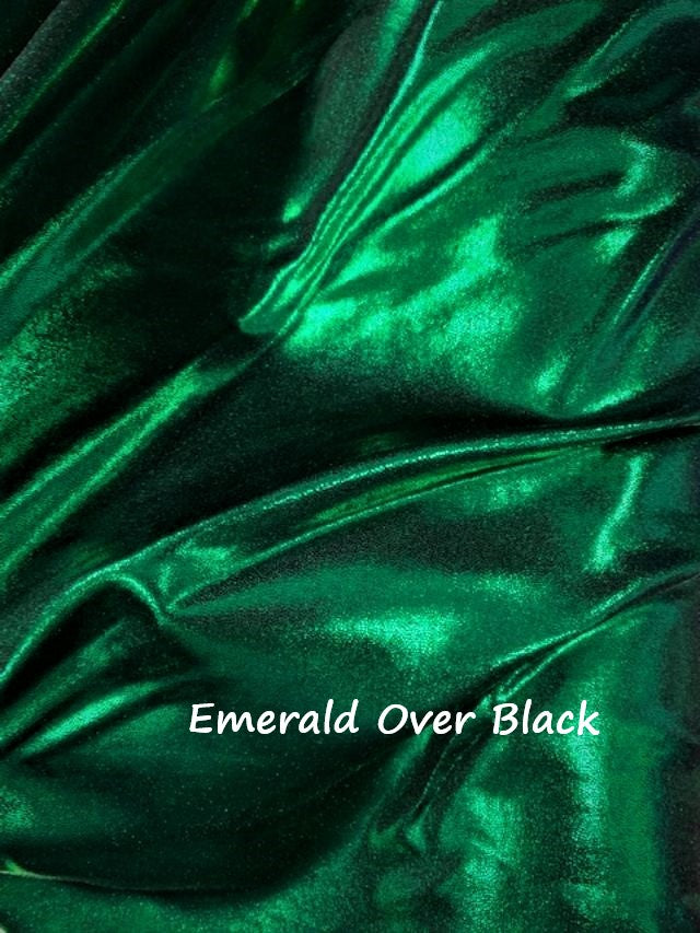 Lolita Double String Top in Emerald Metallic