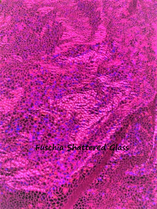 Lyla Triangle Top Fuchsia Pink Stained Glass