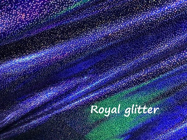 SALE Britney Halter Sapphire Glitter Dust