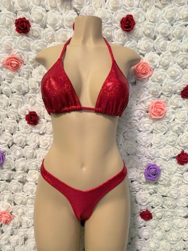 Capri Bottoms Bright ruby Slippers