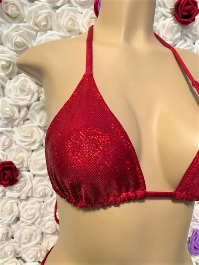 Lyla Triangle Top Ruby Slippers