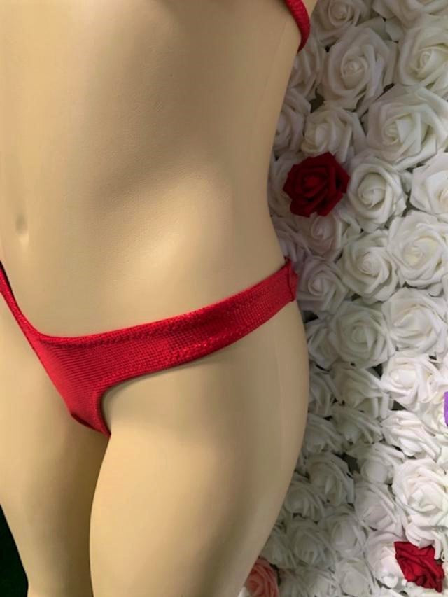 Capri Bottoms Bright ruby Slippers