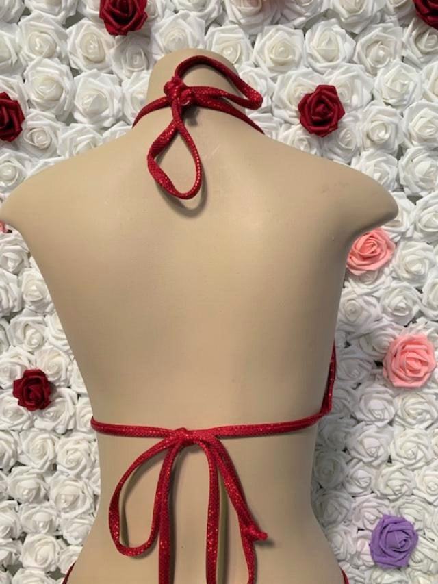 Lyla Triangle Top Ruby Slippers