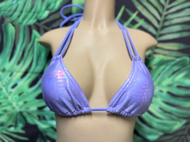 SALE Layla Triangle Top Lavender Cobra
