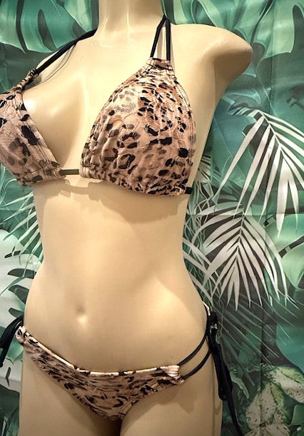 Layla Triangle Top Leopard Nakey