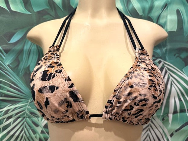 Layla Triangle Top Leopard Nakey