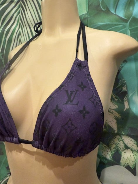 Layla Triangle Top LV Eggplant
