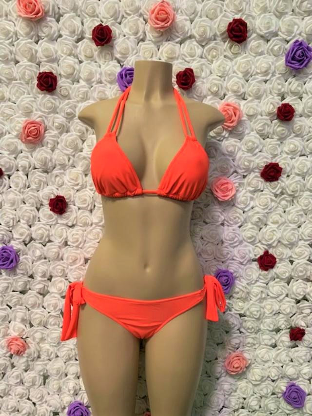 SALE Layla Triangle Top Hot Orange