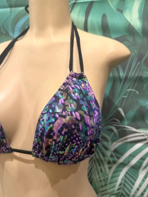 Layla Triangle Top Chaos Purple