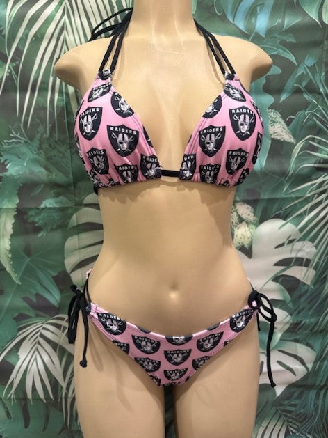 Layla Triangle Top RAIDERS Pink