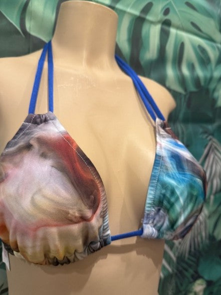 Layla Triangle Top Smoke