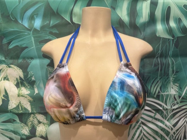 Layla Triangle Top Smoke