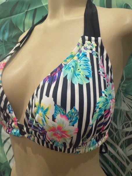 Lola Double String Bikini Top Tiki Time