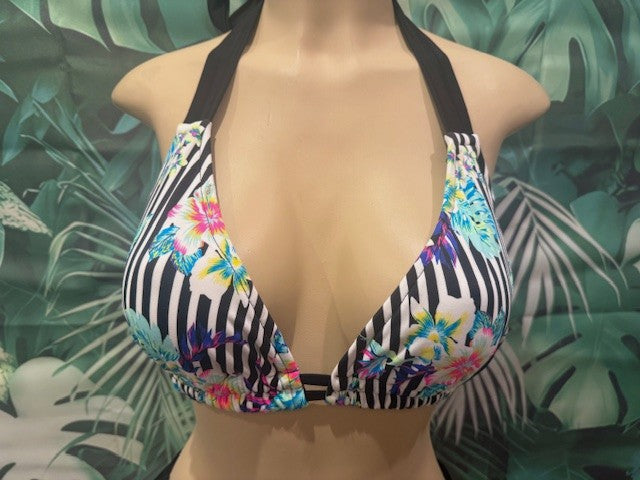 Lola Double String Bikini Top Tiki Time