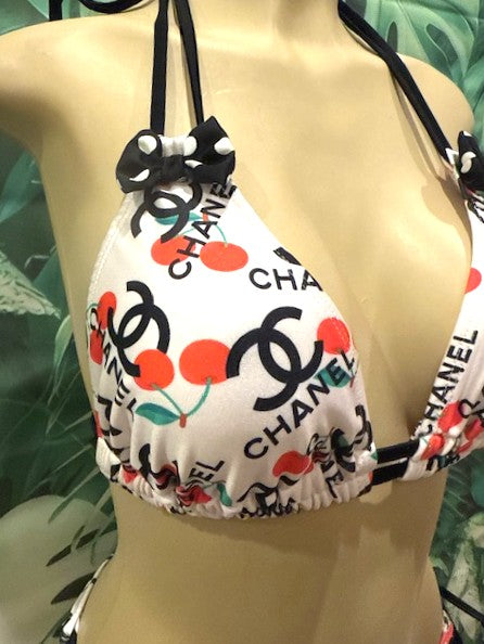 Lolita Double String Top CC Cherry Polka Dot