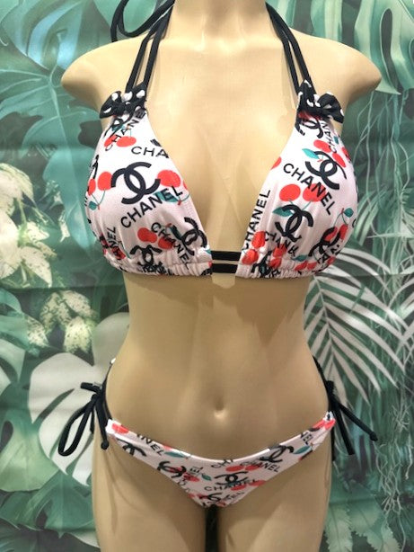 Lolita Double String Top CC Cherry Polka Dot