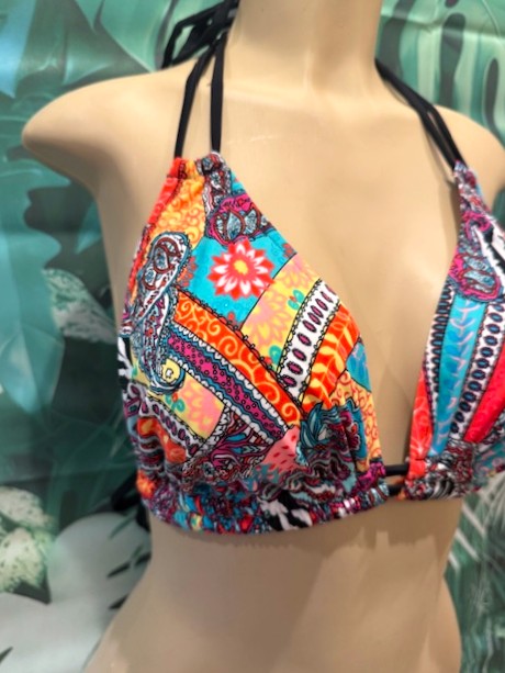 Lolita Double String Top Gypsy Patchwork