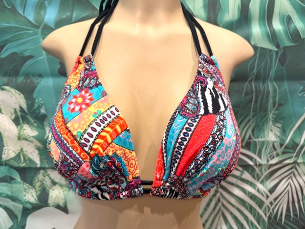 Lolita Double String Top Gypsy Patchwork