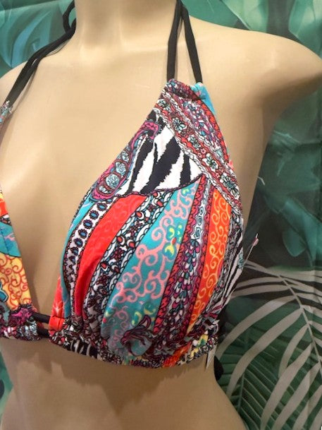 Lolita Double String Top Gypsy Patchwork