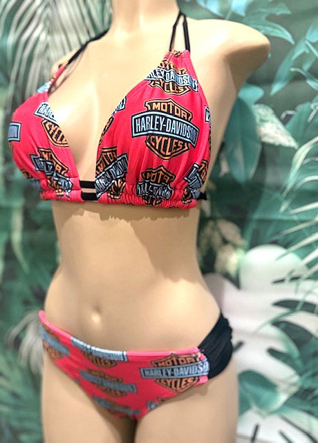 Lolita Double String Top HARLEY PINK