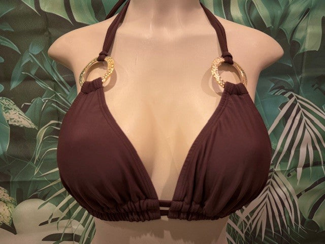 Lolita Double String Bikini Top Sedona Brown