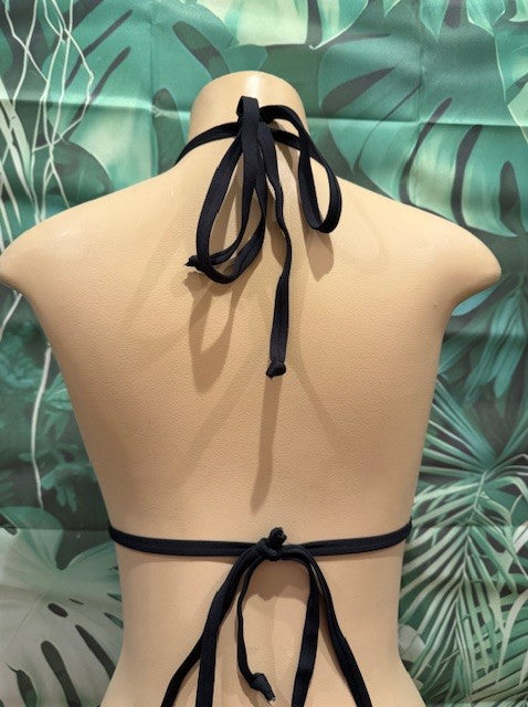 Lyla Triangle Top Purple As If Plaid