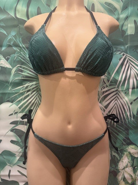 Tulum Thong Bottoms Emerald Green Mamba