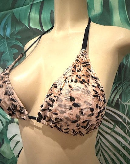 Lyla Triangle Top Leopard Nakey
