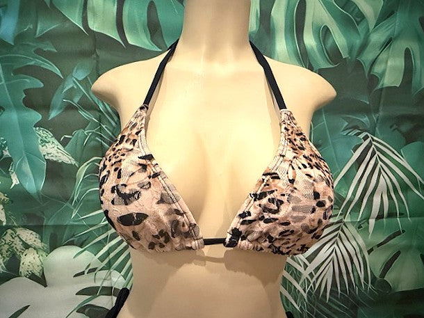 Lyla Triangle Top Leopard Nakey