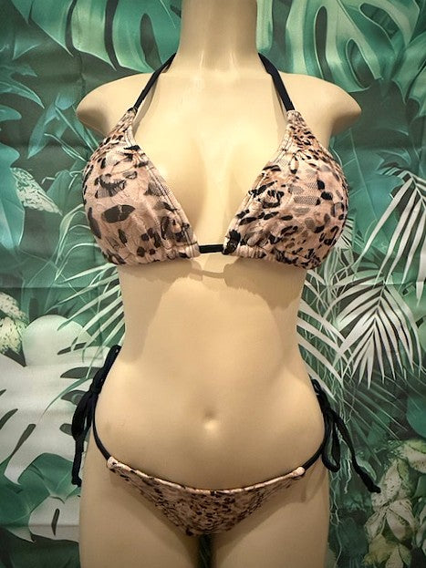Lyla Triangle Top Leopard Nakey