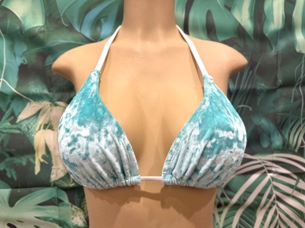 Lyla Triangle Top Arctic Ice Velet