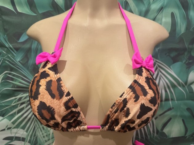 Lyla Triangle Top Wildcat! with bows