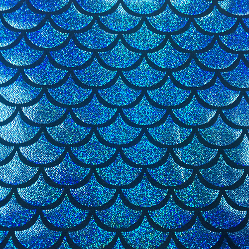 SALE Britney Halter Mermaid Scales Turquoise