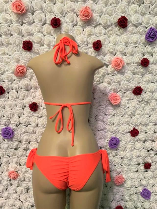 Layla Triangle Top Hot Orange