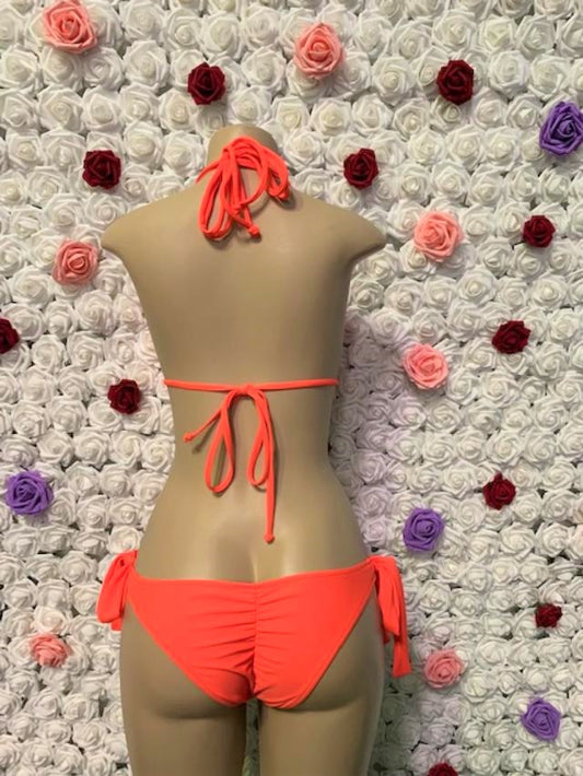 Layla Triangle Top Hot Orange