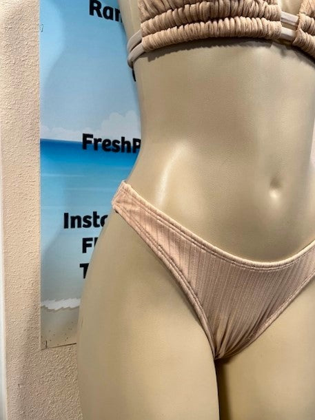 Cali Bottoms Nude Ribbed