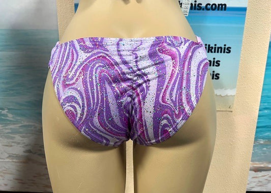 Paradise Bikini Bottoms Lavender Swirl