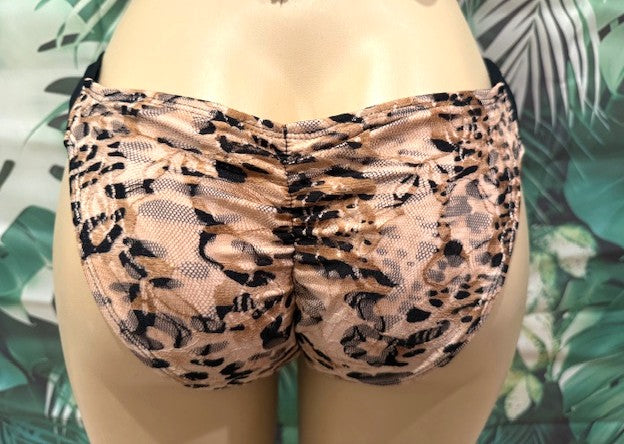 Paradise High Bikini Bottoms Nakey Leopard