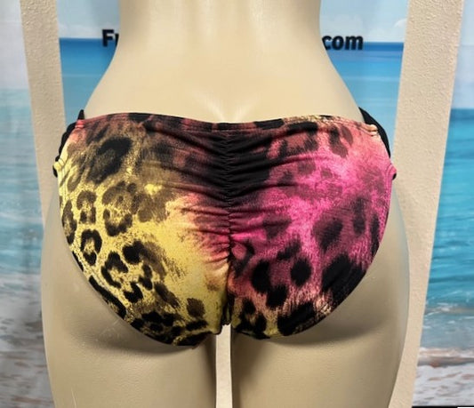 Paradise Bikini Bottoms Ombre Cheetah