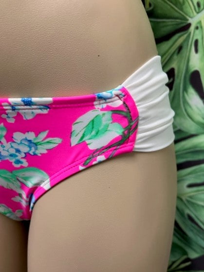 Paradise Bikini Bottoms Pink Blossom